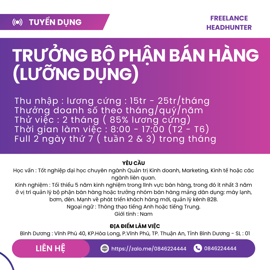 lĩnh vực hoạt động